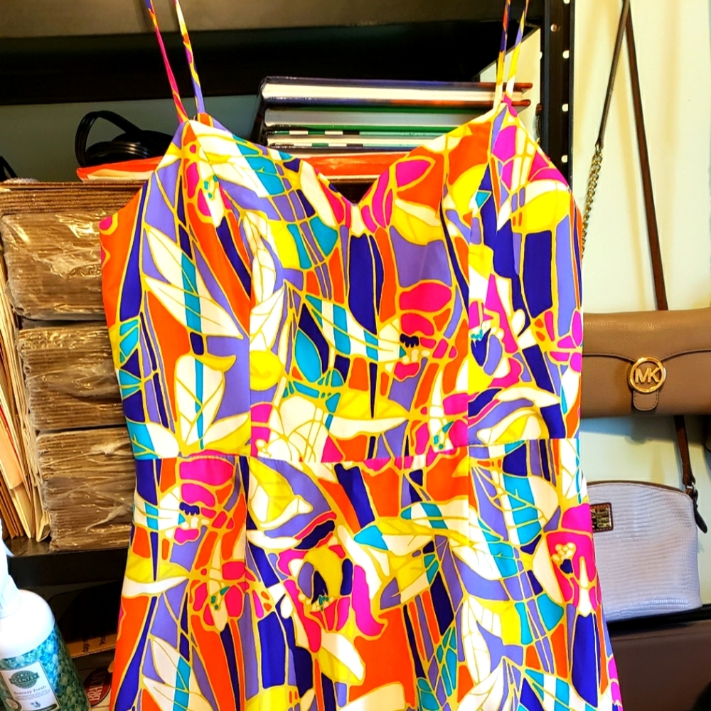 NWT ALICE &TRIXIE MEDIUM SILK  DRESS